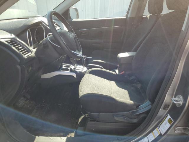 4A4AR3AU2EE013042 - 2014 MITSUBISHI OUTLANDER ES GRAY photo 7