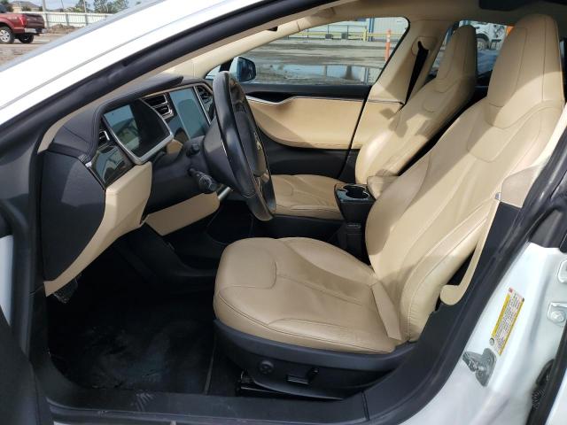 5YJSA1AG2DFP09818 - 2013 TESLA MODEL S Սպիտակ լուսանկար 7