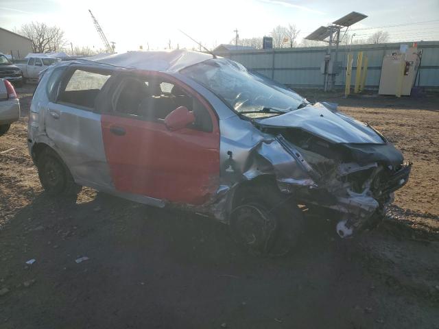 KL1TD666X7B768235 - 2007 CHEVROLET AVEO BASE Gümüş foto 4