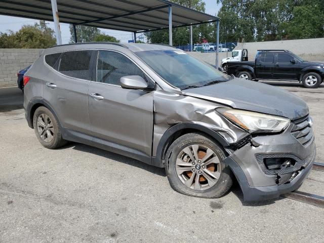 5XYZU3LB6FG293495 - 2015 HYUNDAI SANTA FE S GRAY photo 4