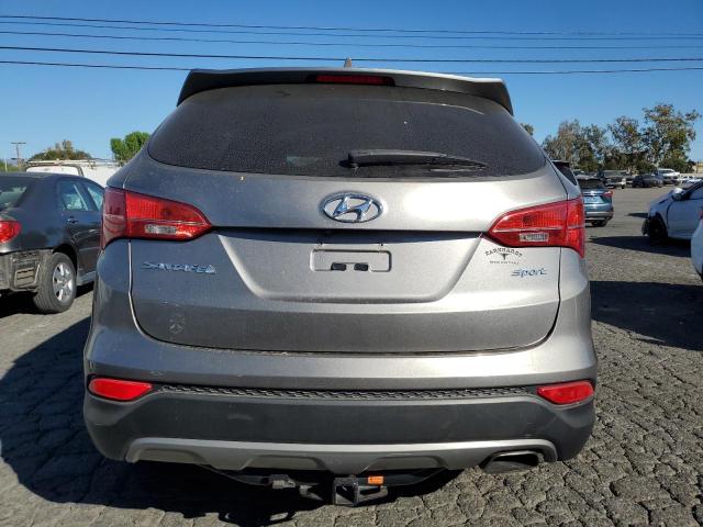 5XYZU3LB6FG293495 - 2015 HYUNDAI SANTA FE S GRAY photo 6