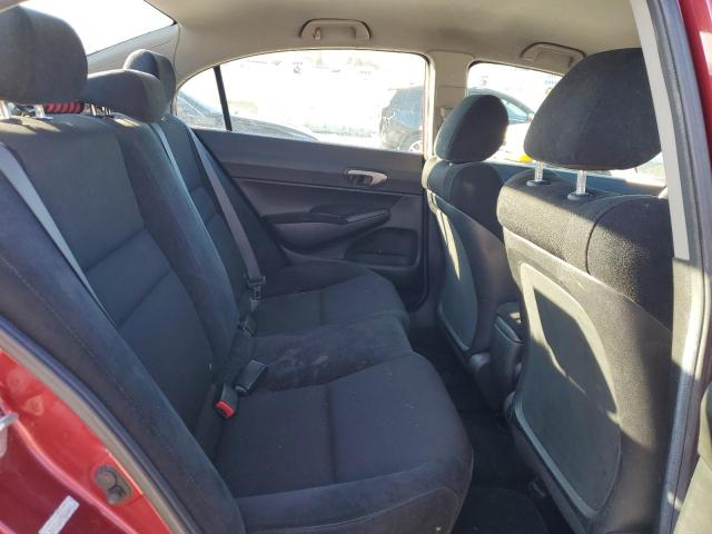 2HGFA16699H346664 - 2009 HONDA CIVIC LX-S Կարմիր լուսանկար 10