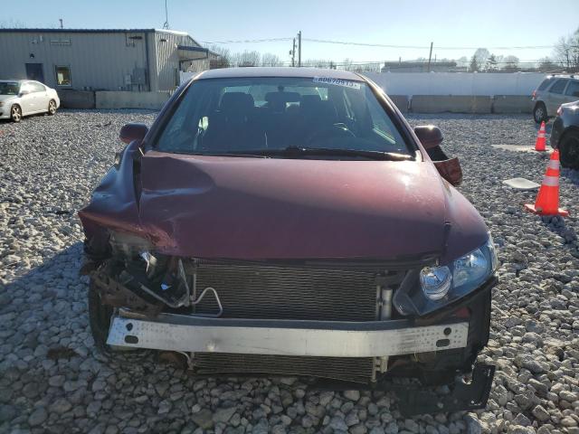 2HGFA16699H346664 - 2009 HONDA CIVIC LX-S Կարմիր լուսանկար 5