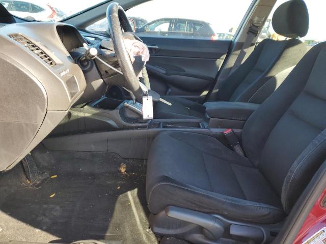 2HGFA16699H346664 - 2009 HONDA CIVIC LX-S Կարմիր լուսանկար 7