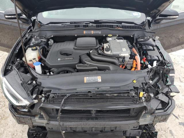 3FA6P0MU9KR125929 - 2019 FORD FUSION SEL BLACK photo 11