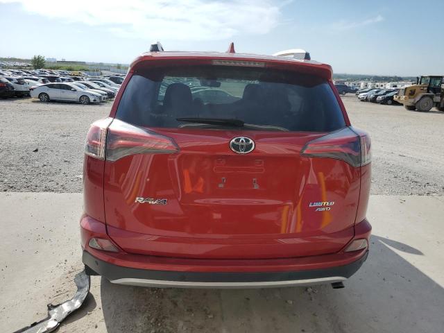 2T3DFREV0GW510833 - 2016 TOYOTA RAV4 LIMITED RED photo 6