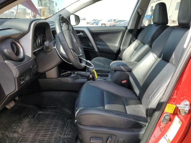 2T3DFREV0GW510833 - 2016 TOYOTA RAV4 LIMITED RED photo 7