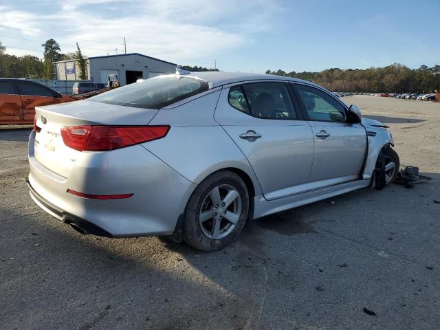 5XXGM4A74FG430398 - 2015 KIA OPTIMA LX SILVER photo 3