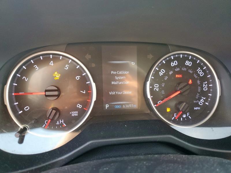 2T3H1RFV8MC165160 - 2021 TOYOTA RAV4 LE WHITE photo 9