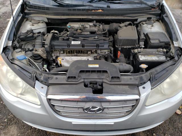 KMHDU46D59U742676 - 2009 HYUNDAI ELANTRA GLS SILVER photo 11