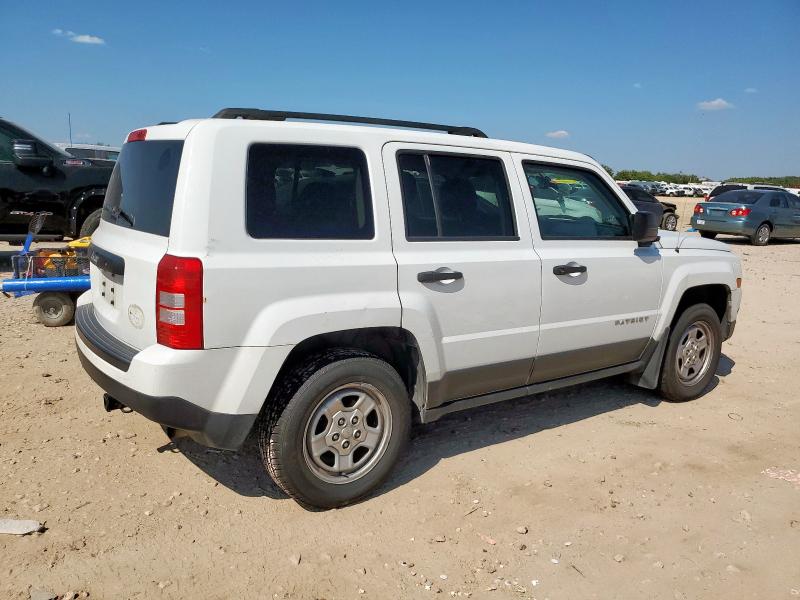 1C4NJRBB8HD194576 - 2017 JEEP PATRIOT SPORT თეთრი ფოტო 3