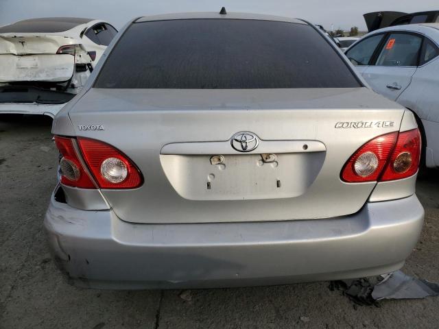 1NXBR30E67Z875609 - 2007 TOYOTA COROLLA CE SILVER photo 6