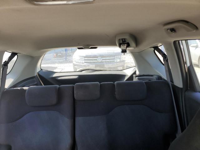 JHMGE8H49AS021262 - 2010 HONDA FIT SPORT WHITE photo 10