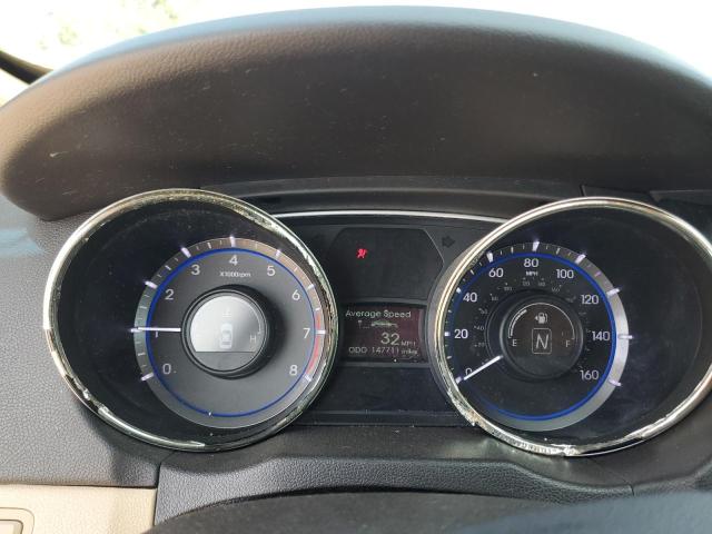 5NPEC4AC9DH659121 - 2013 HYUNDAI SONATA SE WHITE photo 9