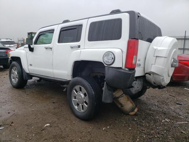 5GTDN13E978139886 - 2007 HUMMER H3 WHITE photo 2