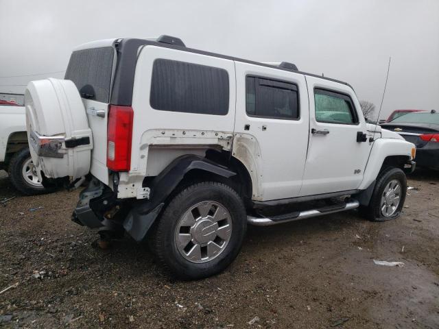 5GTDN13E978139886 - 2007 HUMMER H3 WHITE photo 3