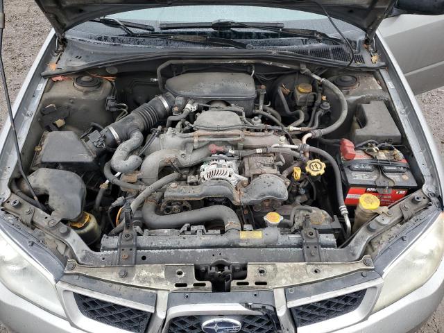 JF1GG67676H813942 - 2006 SUBARU IMPREZA 2.5I SPORTS WAGON GRAY photo 11