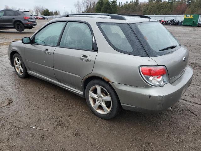 JF1GG67676H813942 - 2006 SUBARU IMPREZA 2.5I SPORTS WAGON GRAY photo 2