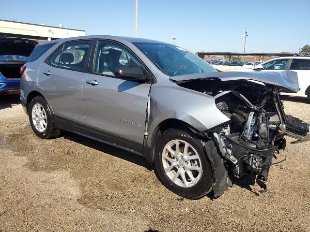 3GNAXHEG0PL261542 - 2023 CHEVROLET EQUINOX LS ვერცხლისფერი ფოტო 4