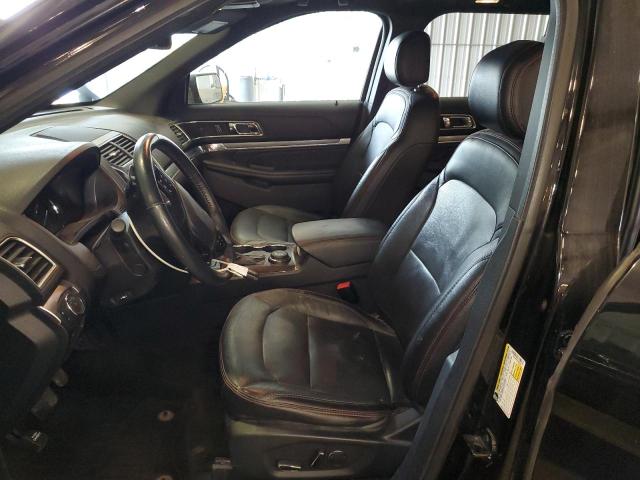 1FM5K8GT8HGD88771 - 2017 FORD EXPLORER SPORT Черный фото 7