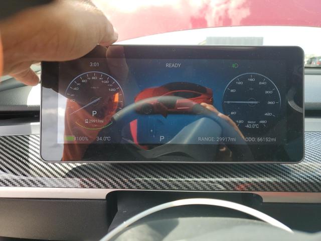 7SAYGDEFXNF460359 - 2022 TESLA MODEL Y 红色 照片 9