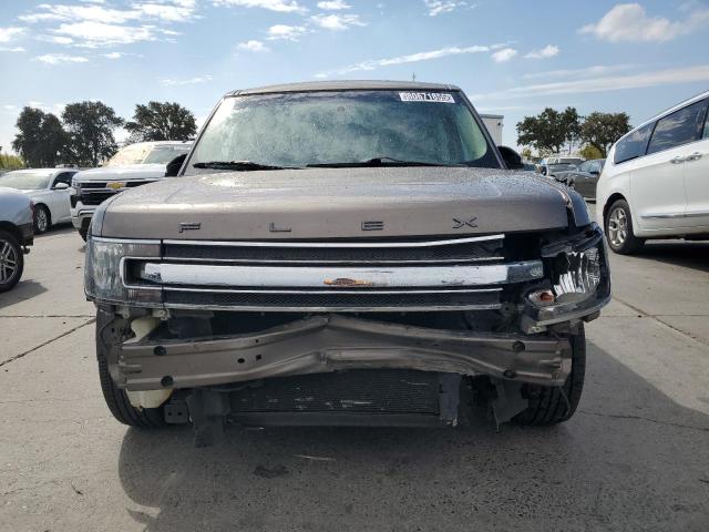 2FMGK5C87KBA17284 - 2019 FORD FLEX SEL BROWN photo 5