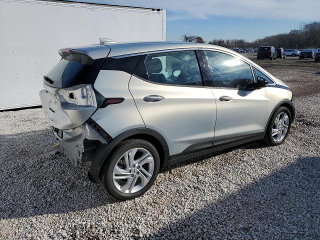 1G1FW6S02P4180215 - 2023 CHEVROLET BOLT EV 1LT SILVER photo 3