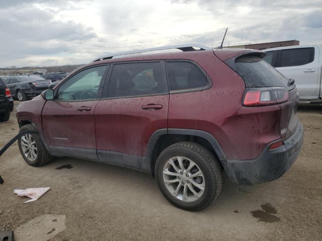 1C4PJLCB7LD577602 - 2020 JEEP CHEROKEE LATITUDE MAROON photo 2