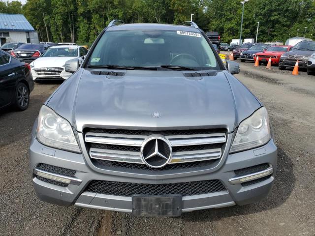 4JGBF7BE9CA795892 - 2012 MERCEDES-BENZ GL 450 4MATIC GRAY photo 5