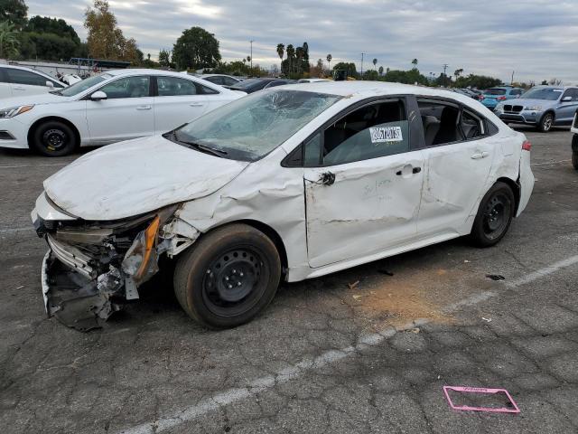 5YFEPRAEXLP038118 - 2020 TOYOTA COROLLA LE WHITE photo 1