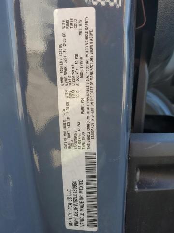 3C6URVJG2LE139954 - 2020 RAM PROMASTER 3500 HIGH 蓝色 照片 13