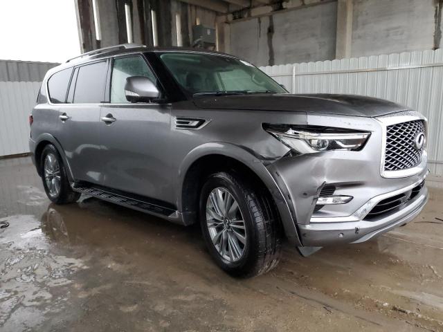 JN8AZ2AF3M9719287 - 2021 INFINITI QX80 LUXE GRAY photo 4