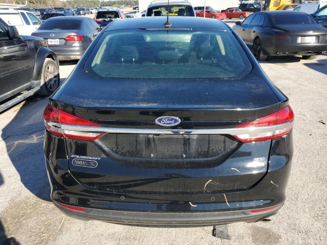 3FA6P0HD4JR284740 - 2018 FORD FUSION SE BLACK photo 6