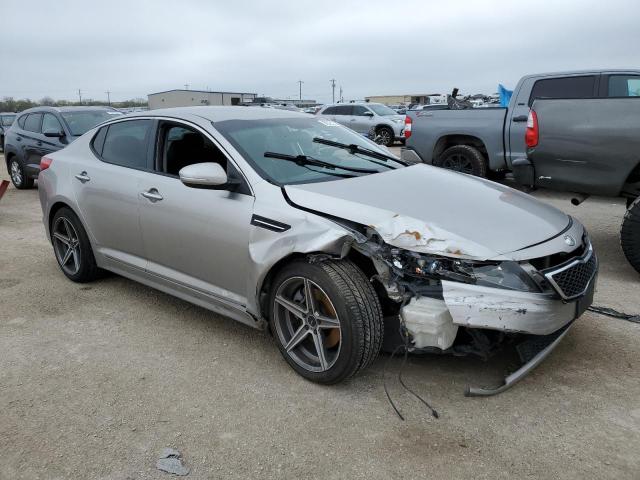 5XXGR4A67DG109848 - 2013 KIA OPTIMA SX SILVER photo 4