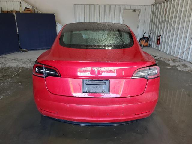 5YJ3E1EA7NF190152 - 2022 TESLA MODEL 3 RED photo 6