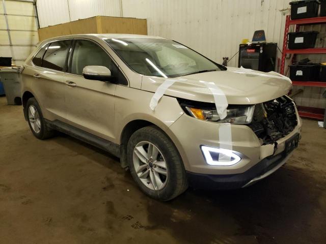 2FMPK4J95JBB26136 - 2018 FORD EDGE SEL TAN photo 4