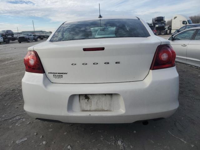 1B3BD4FB0BN509736 - 2011 DODGE AVENGER EXPRESS WHITE photo 6