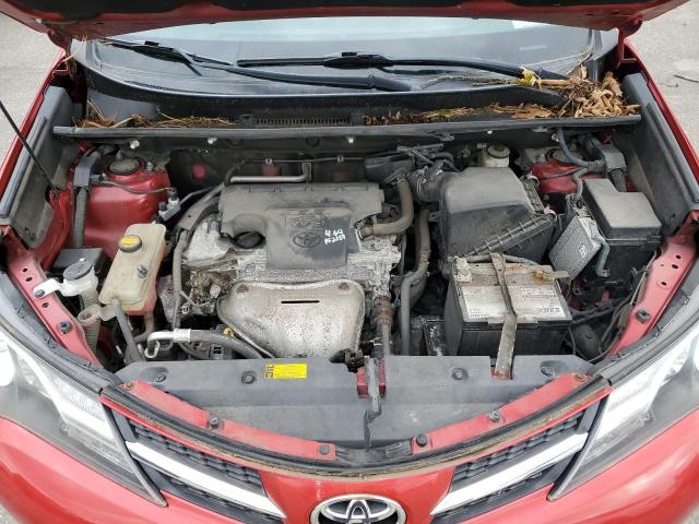 2T3BFREVXFW234344 - 2015 TOYOTA RAV4 LE RED photo 12