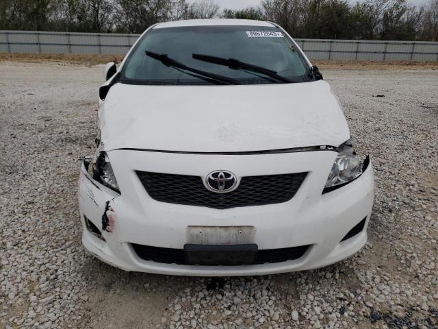 JTDBL40E59J037474 - 2009 TOYOTA COROLLA BASE WHITE photo 5