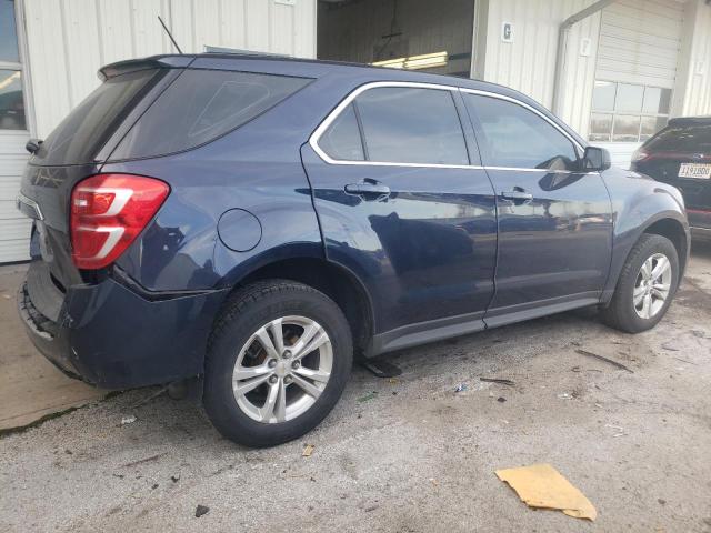 2GNALBEK1H1550901 - 2017 CHEVROLET EQUINOX LS BLUE photo 3