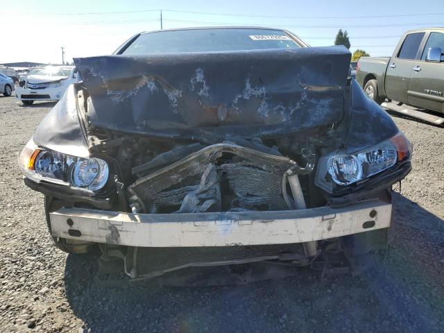 2HGFG12998H556565 - 2008 HONDA CIVIC EXL BLACK photo 5