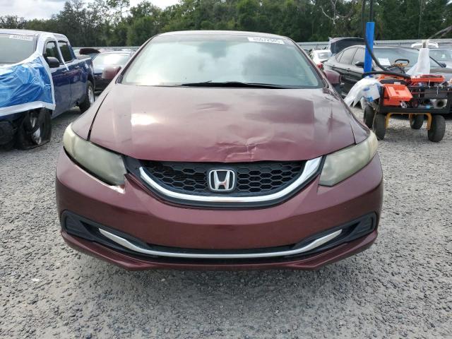 19XFB2F55DE063899 - 2013 HONDA CIVIC LX Bordo foto 5