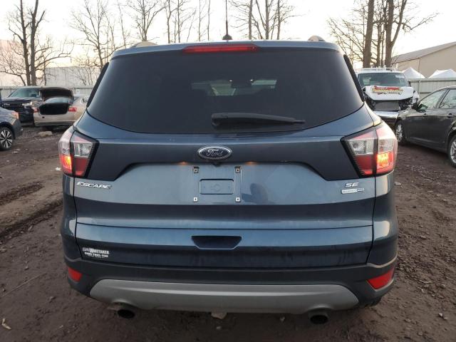 1FMCU9GD4JUB93497 - 2018 FORD ESCAPE SE BLUE photo 6