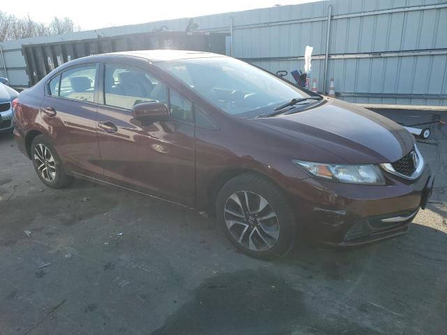 2HGFB2F88FH505884 - 2015 HONDA CIVIC EX RED photo 4