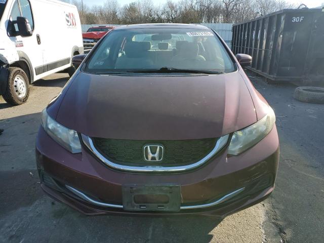 2HGFB2F88FH505884 - 2015 HONDA CIVIC EX RED photo 5