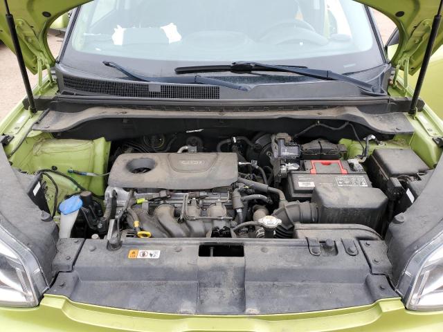 KNDJN2A23K7911127 - 2019 KIA SOUL GREEN photo 11