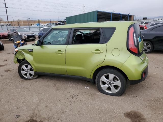 KNDJN2A23K7911127 - 2019 KIA SOUL GREEN photo 2