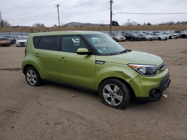 KNDJN2A23K7911127 - 2019 KIA SOUL GREEN photo 4