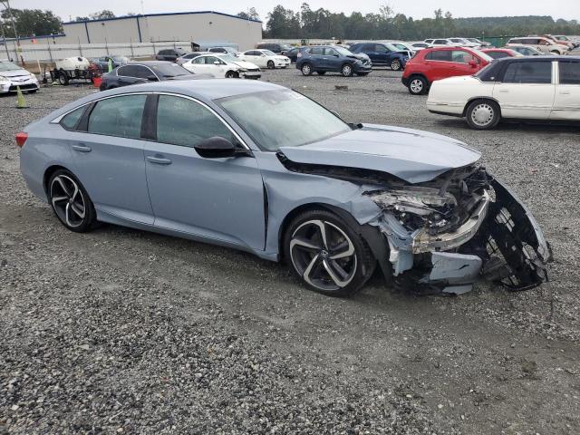 1HGCV1F3XMA089423 - 2021 HONDA ACCORD SPORT Szary zdjęcie 4