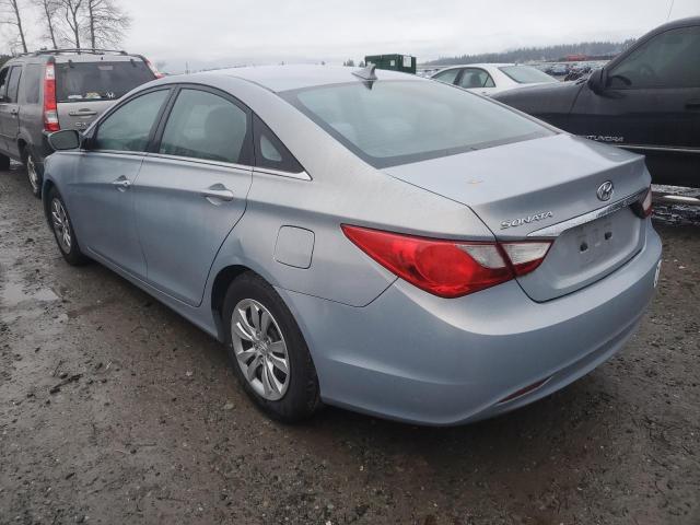 5NPEB4AC0BH048006 - 2011 HYUNDAI SONATA GLS BLUE photo 2